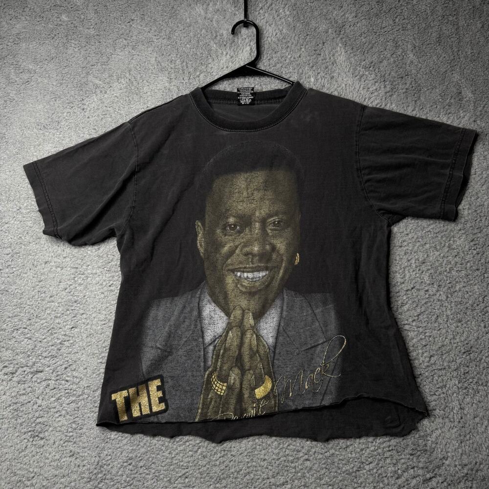 Cotton Heritage T Shirt Women's Medium Gray Graphic Short Sleeve